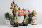 Ghoda, decorative wooden horse 