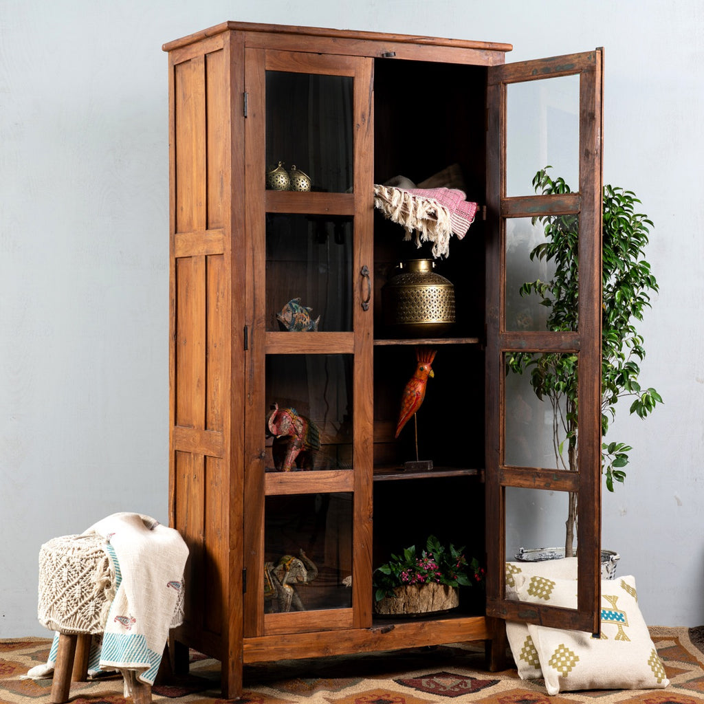 Bhima, indian-style display cabinet