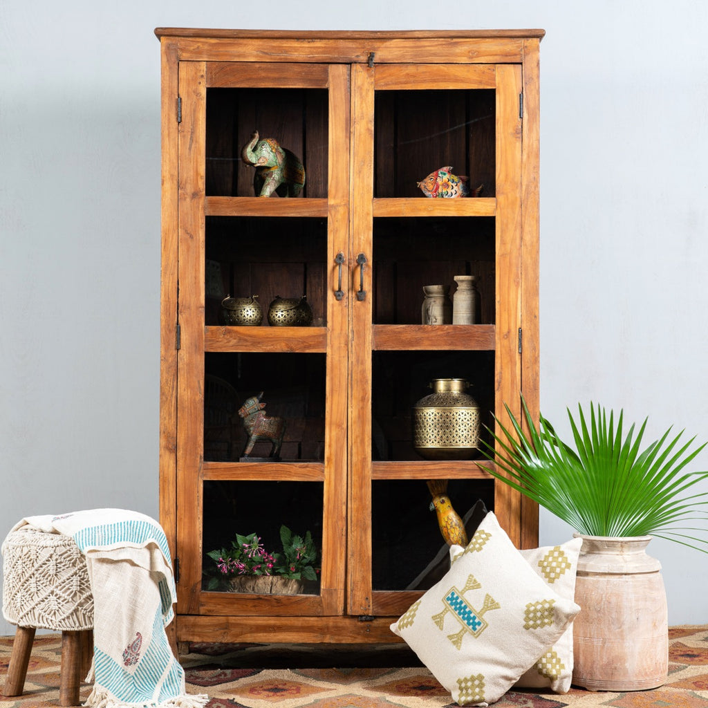 Sudley, wooden display cabinet