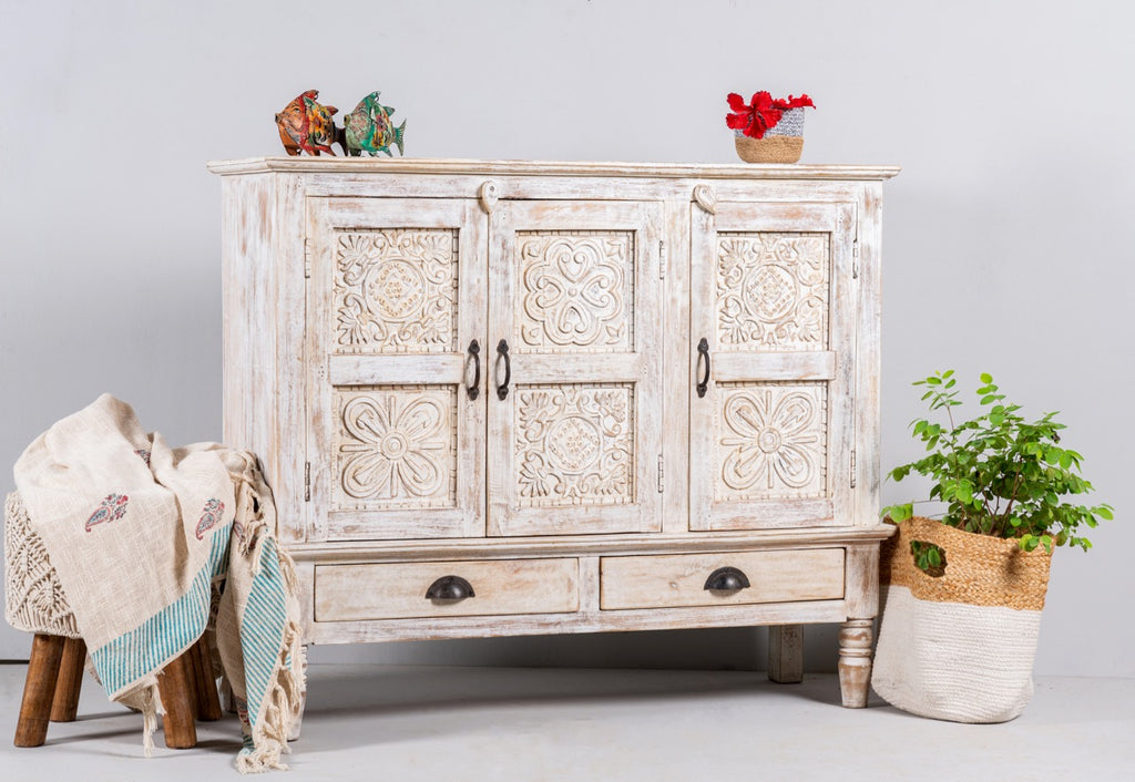 Kanpur, handcrafted indian sideboard