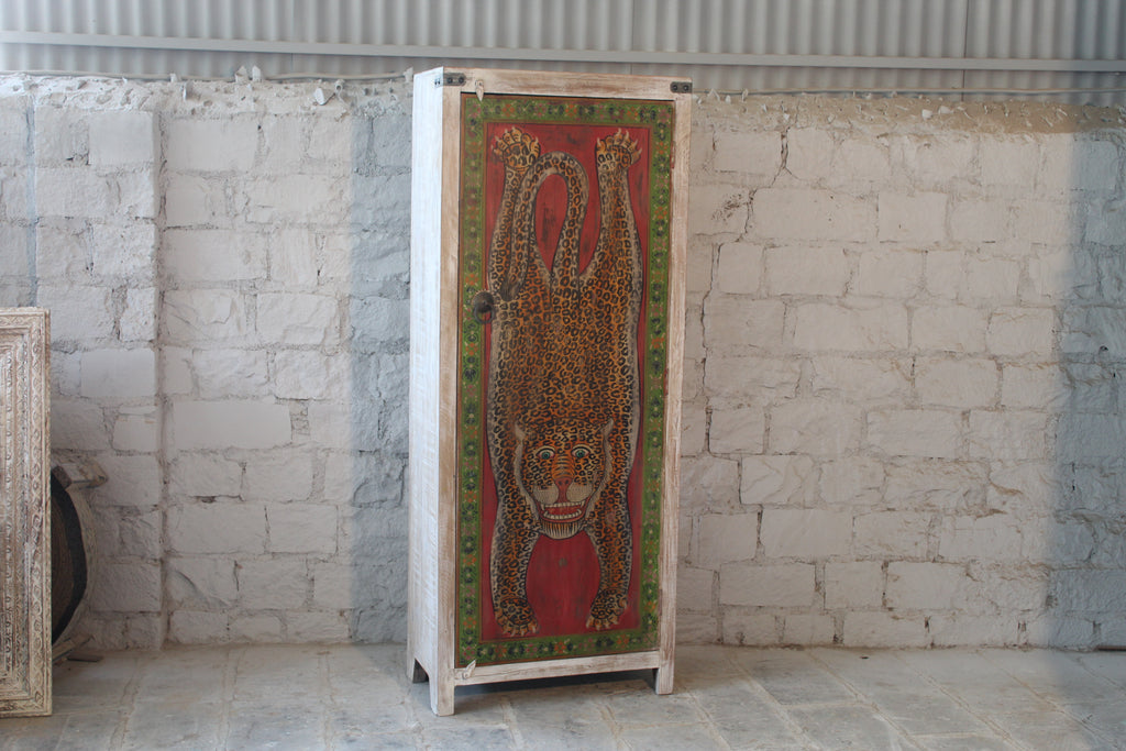 Baagh, hand-painted indian cupboard