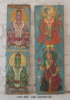 Raanee, indian-style wall panel