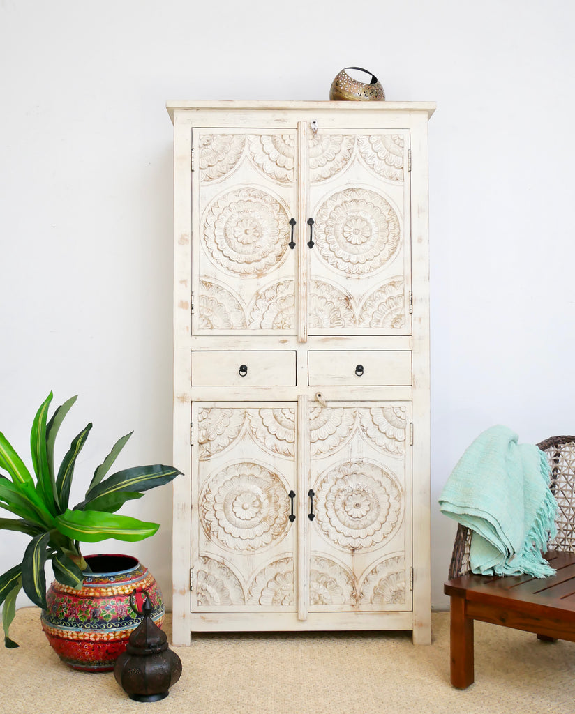 Taavi, vintage wooden cabinet