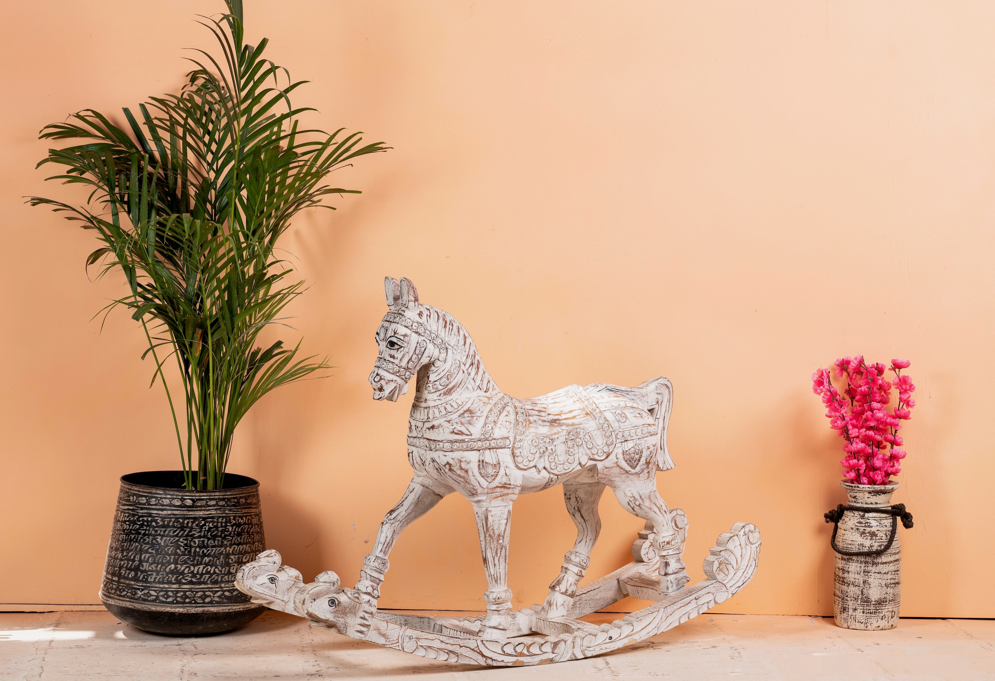 Garden rocking horse online