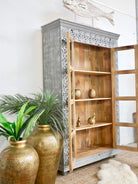 Madhav grey, vintage cabinet